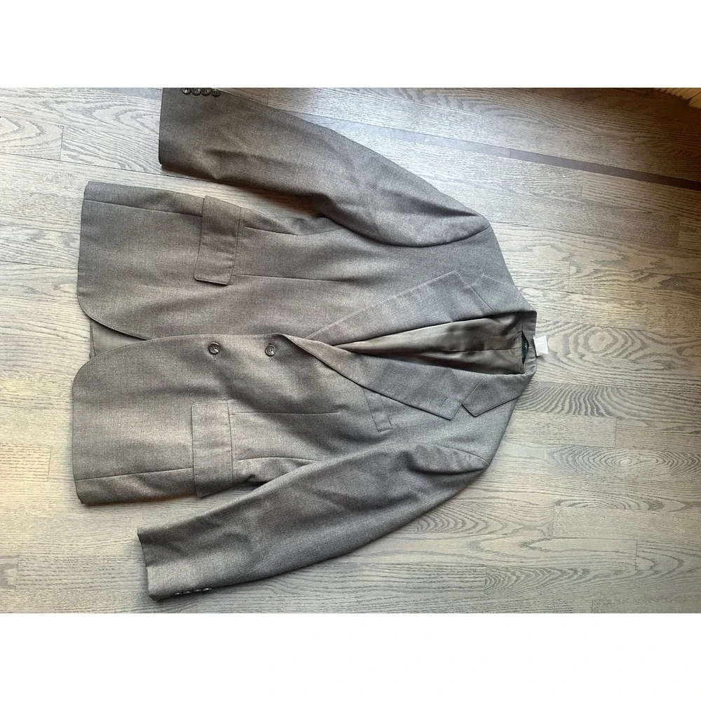 Polo Ralph Lauren Vintage Brown‎ Herringbone Blazer Union Label University Club